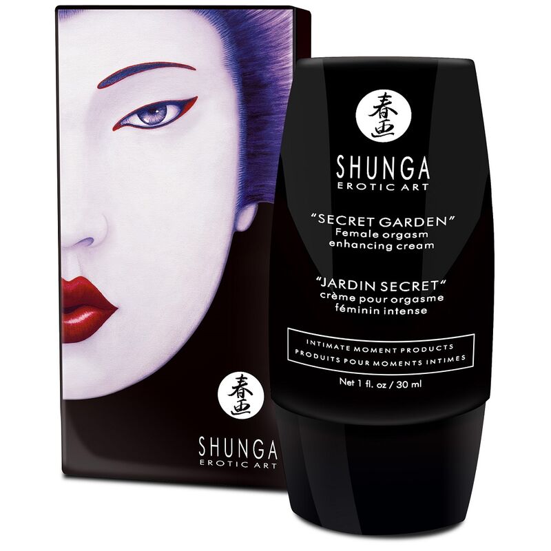 SHUNGA – CRÈME D »ORGASME FÉMININ INTENSE JARDIN SECRET