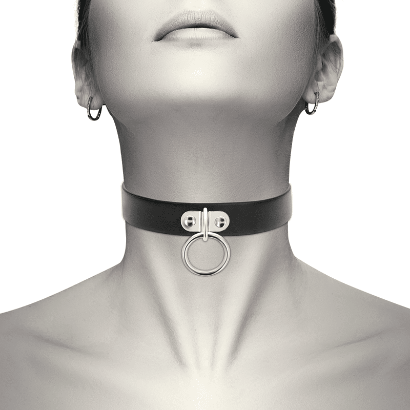 COQUETTE – CHIC DESIRE COLLIER EN CUIR VEGAN FEMME ACCESSOIRE FÉTICHE