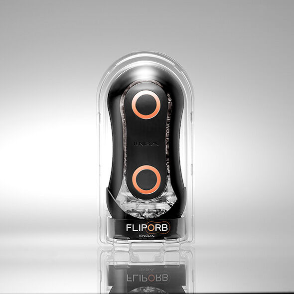 TENGA – MASTURBATEUR FLIP ORB STRONG CRASH ORANGE