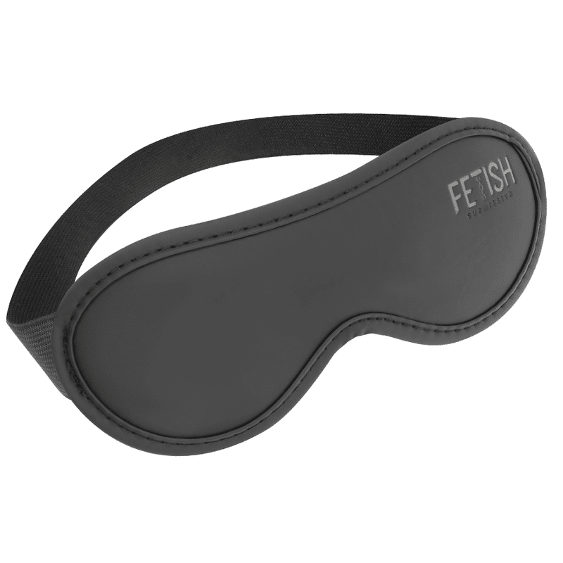 FETISH SUBMISSIVE – MASQUE EN CUIR VÉGAN II AVEC DOUBLURE EN NOPRÈNE