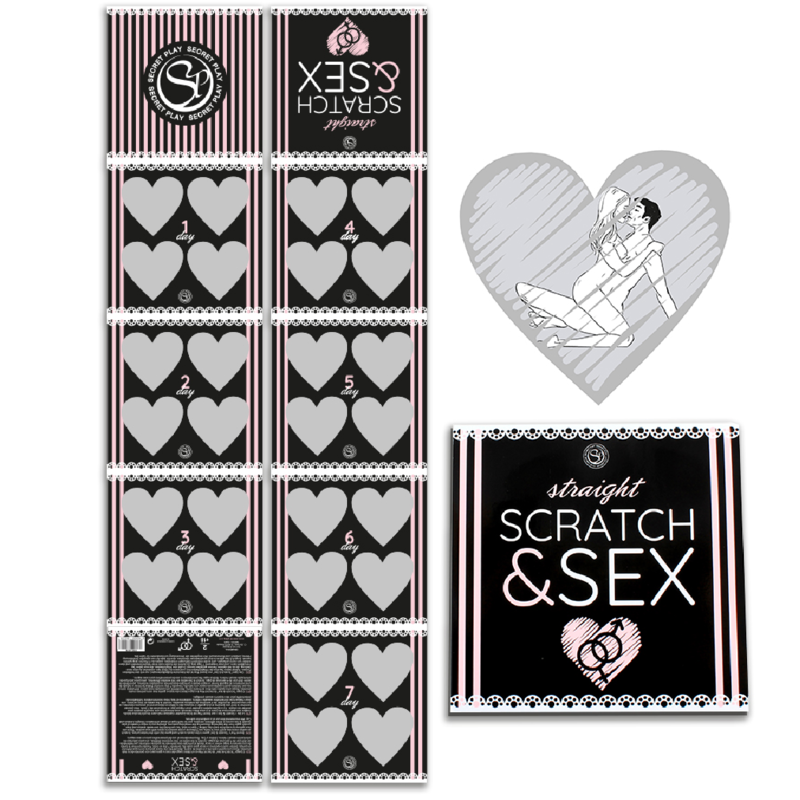 SECRETPLAY – JEU DE SCRATCH ET DE SEXE POUR COUPLES HAUTES (ES/EN/FR/PT/DE)