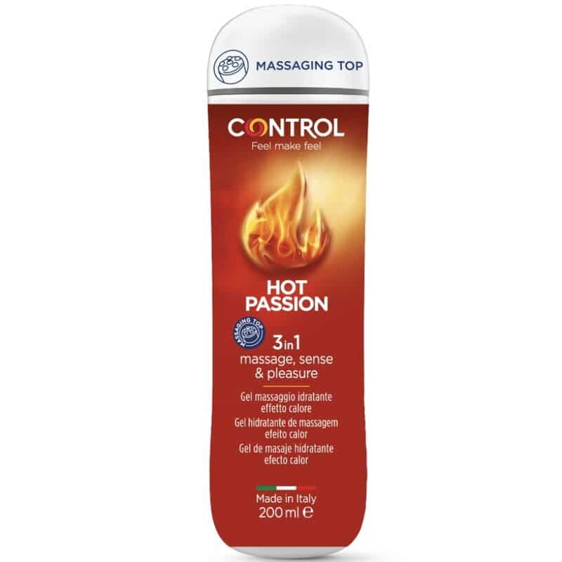 CONTROL – PASSION CHAUDE GEL 3 EN 1 200 ML