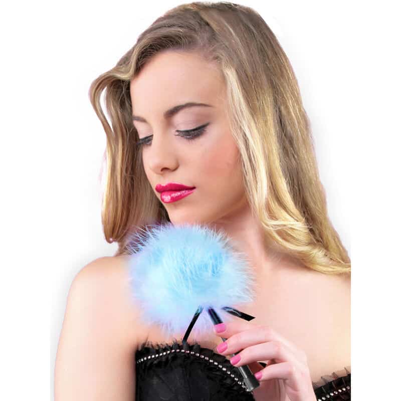 SECRETPLAY – DUSTER MARABOU BLEU CLAIR