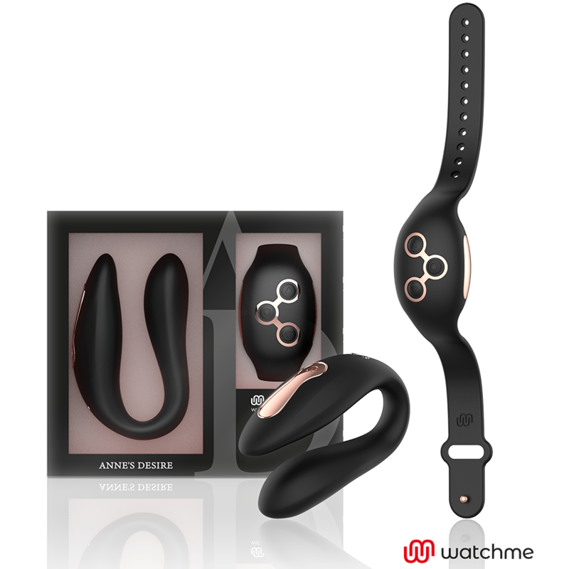 ANNE’S DESIRE – DUAL PLEASURE TECNOLOG A WATCHME NOIR/OR