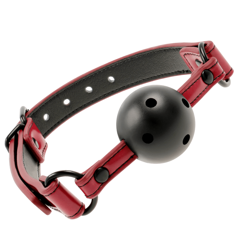 FETISH SUBMISSIVE DARK ROOM – BÂILLON RESPIRANT
