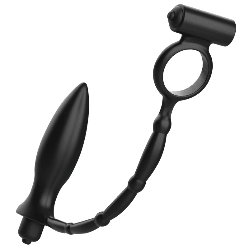 ADDICTED TOYS – PLUG ANAL AVEC ANNEAU VIBRANT
