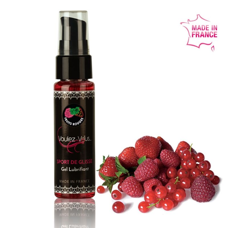 VOULEZ-VOUS – LUBRIFIANT  BASE DEAU – FRUITS MOUS – 35 ML