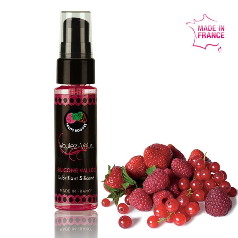 VOULEZ-VOUS – LUBRIFIANT SILICONE – FRUITS DOUX 35 ML