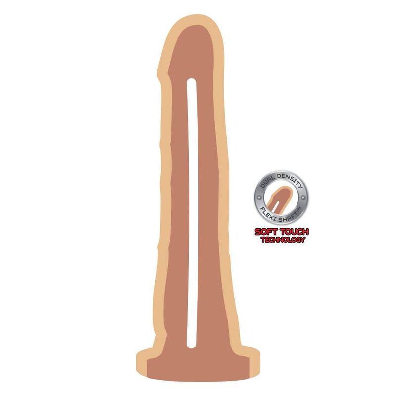 GET REAL – PEAU DOUBLE DENSITÉ DONG 19 CM