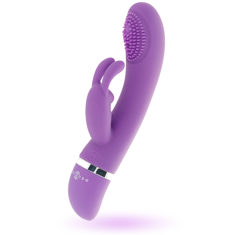 INTENSE – VIBRATEUR OSCILLANT SUSY SILICON RABBIT LILAS