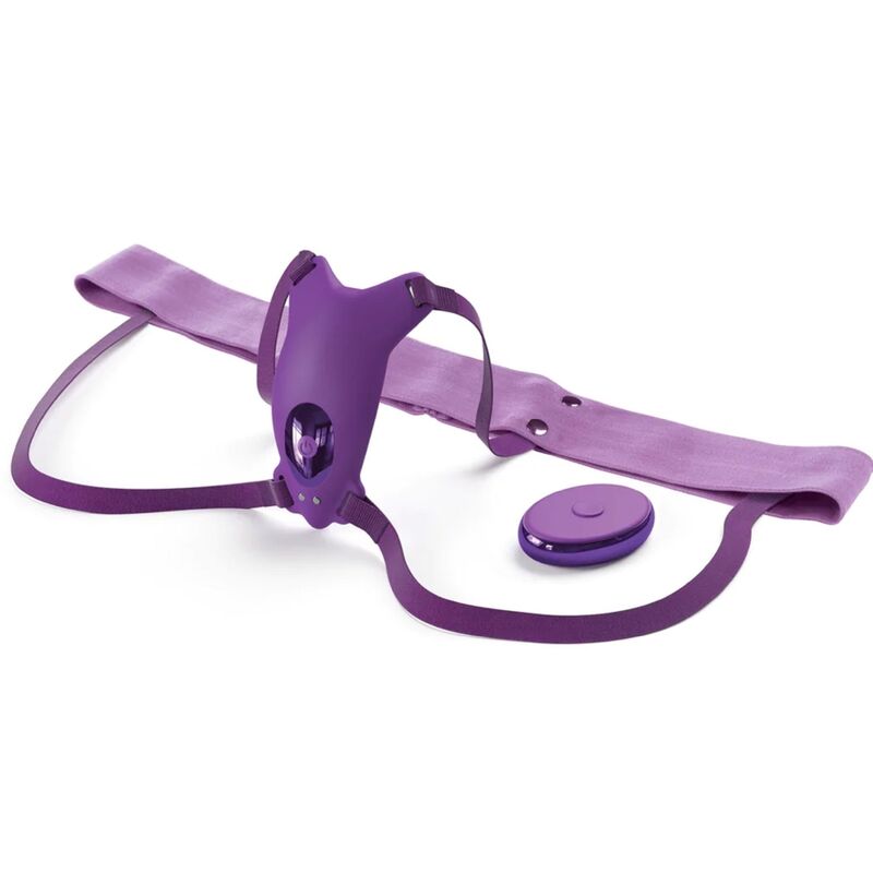 FANTASY FOR HER – HARNAIS PAPILLON VIBRANT, RECHARGEABLE  TÉLÉCOMMANDE VIOLET