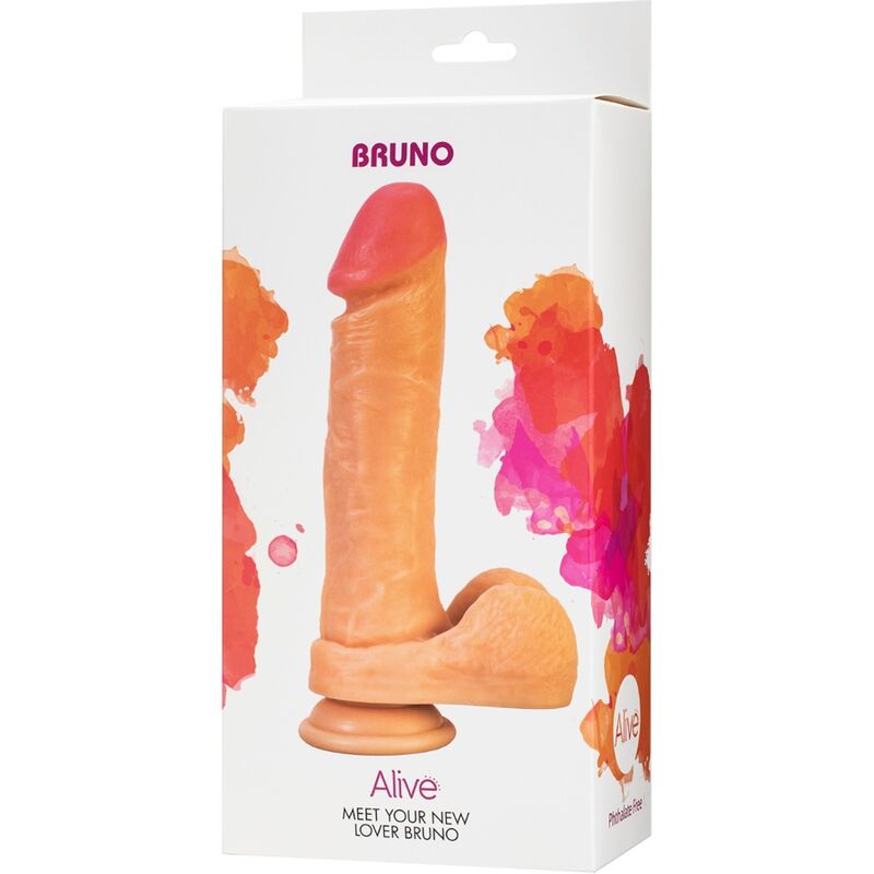 ALIVE – PÉNIS RÉALISTE BRUNO 22 CM