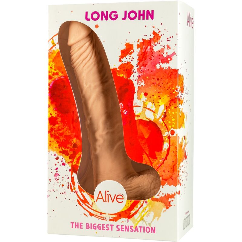 ALIVE – PÉNIS RÉALISTE LONG JOHN 21,8 CM