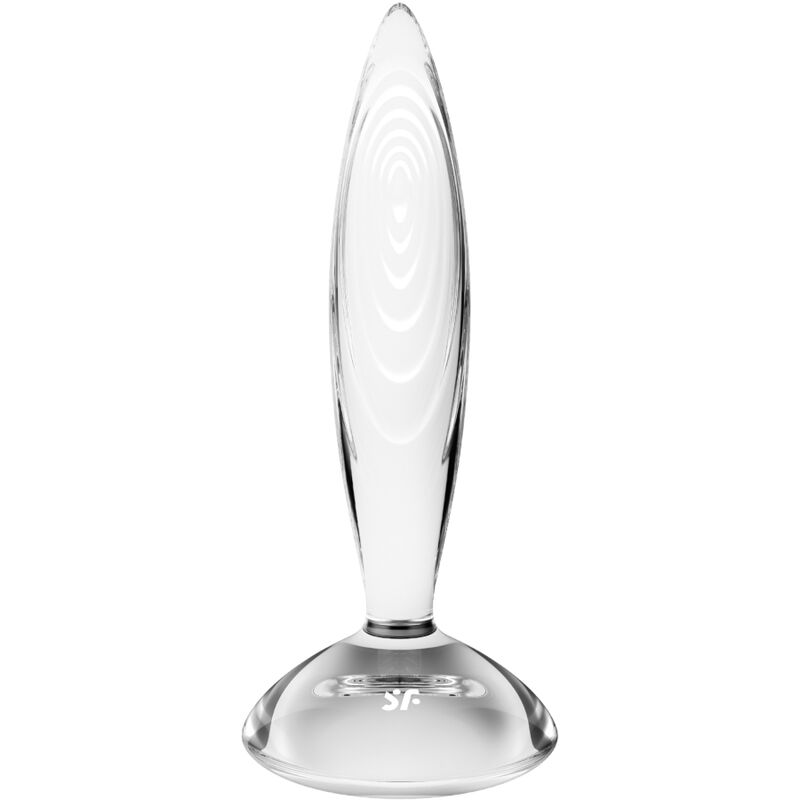 SATISFYER – PLUG ANAL EN CRISTAL ÉTINCELANT