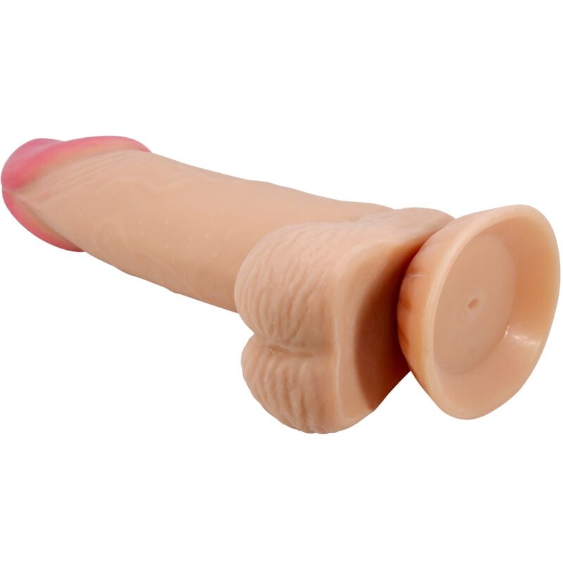 PRETTY LOVE – GODE RÉALISTE SÉRIE SLIDING SKIN AVEC VENTOUSE SLIDING SKIN 19,4 CM