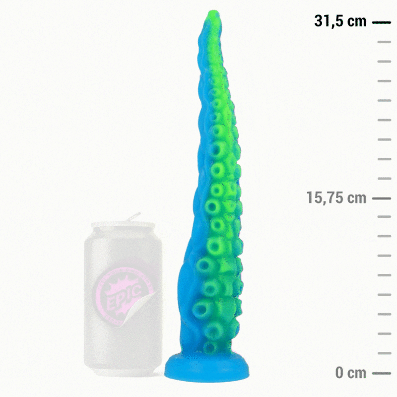 EPIC – GODE TENTACLE MINCE FLUORESCENT SCYLLA GRANDE TAILLE